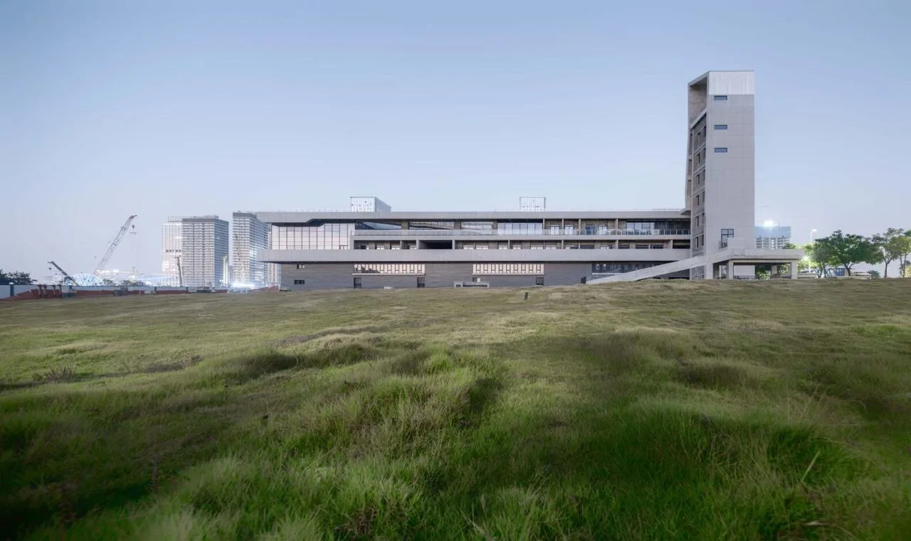 BIM Architecture | Shenzhen Qianhai Fire Station/Shenzhen University Architectural Design and Research Institute Co., Ltd. 'Zhong Zhong+Zhong Bo' Studio