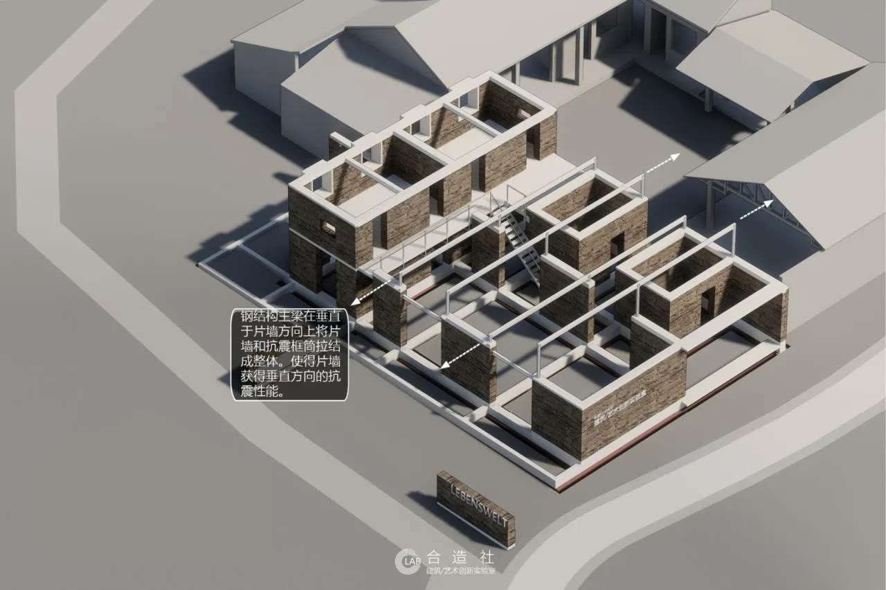 BIM Architecture | Qiongyao Site Park · Chengdu Architecture and Art Innovation Laboratory/Collaborative Construction Society CLAB