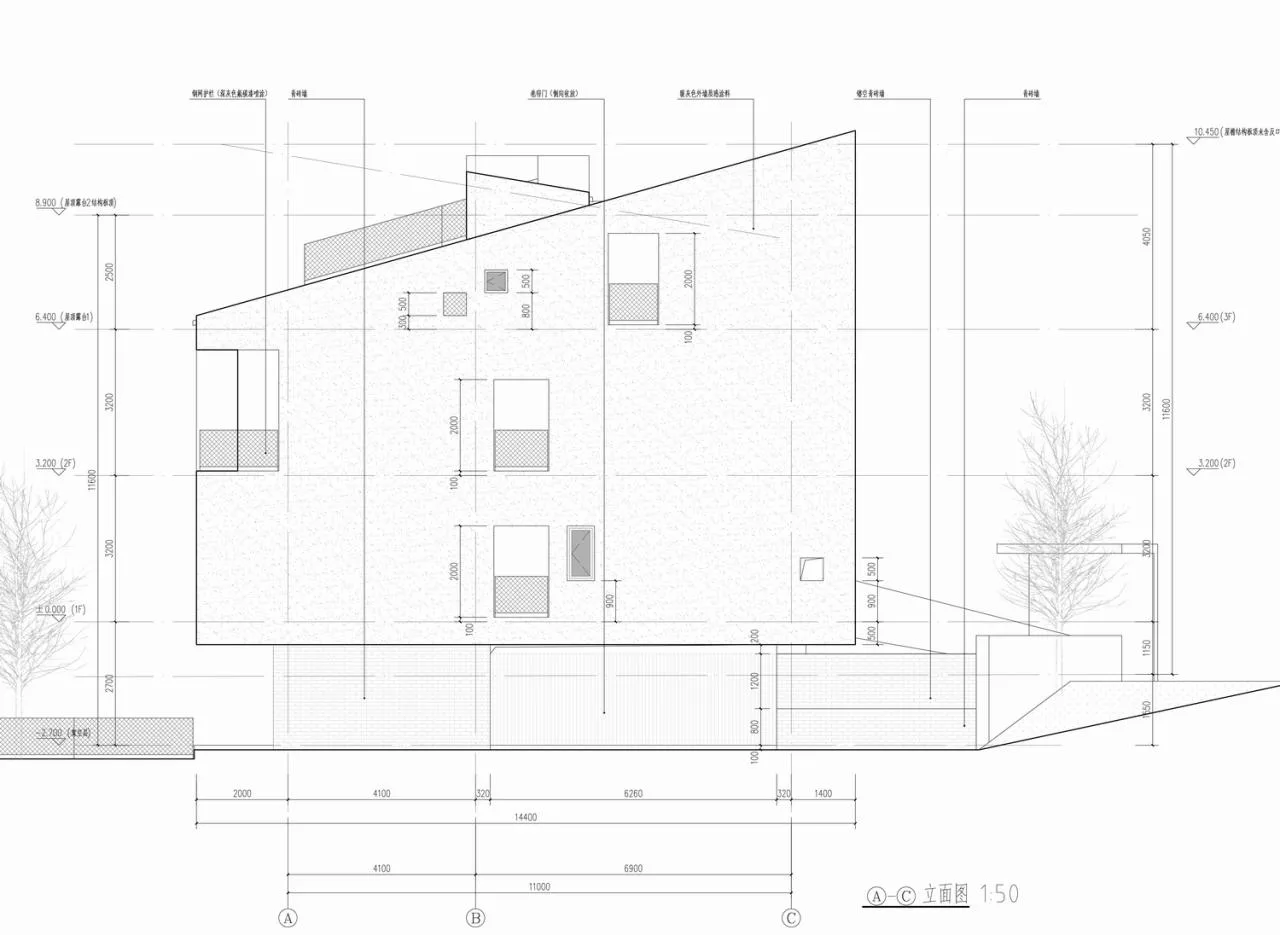 BIM Architecture | Dialogue with Hill and Field, No. 21 Binhe Lane/MV Architecture Studio