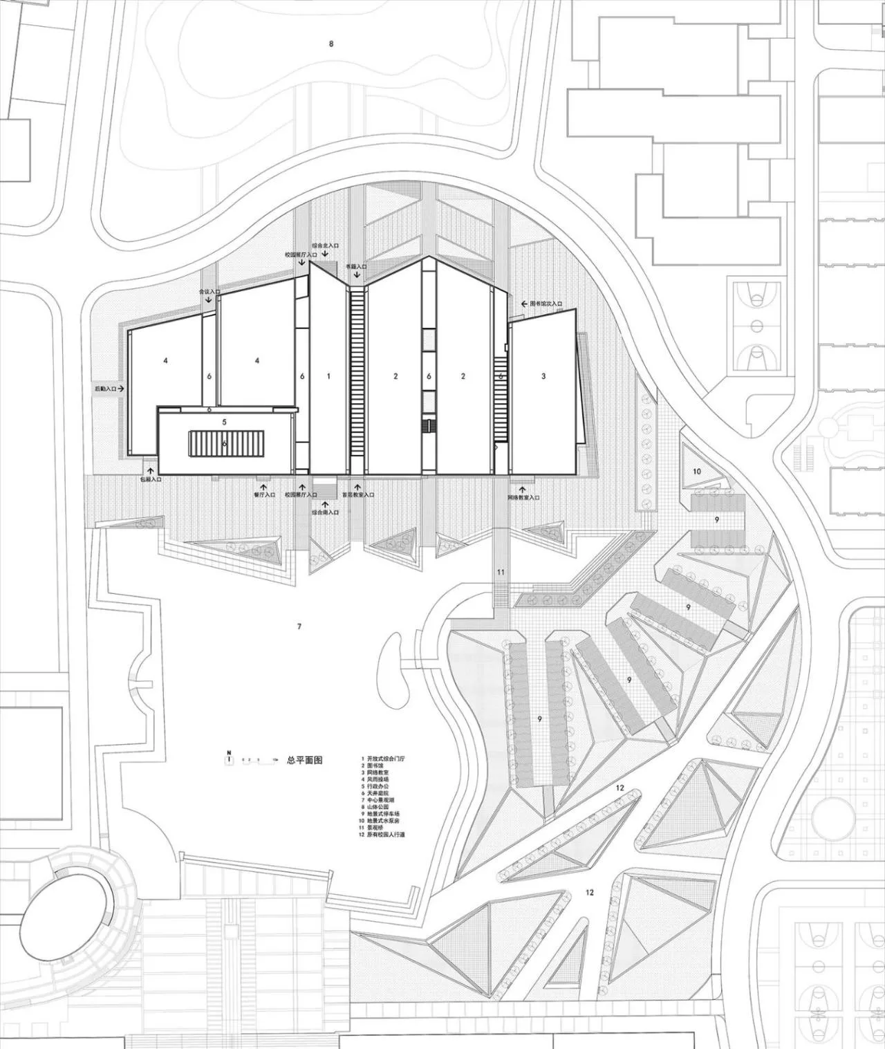 BIM Architecture | Jiangxi Construction Vocational and Technical College Graphic and Text Information Comprehensive Building/Taozhi Studio of South China University of Technology Architectural Design and Research Institute Co., Ltd