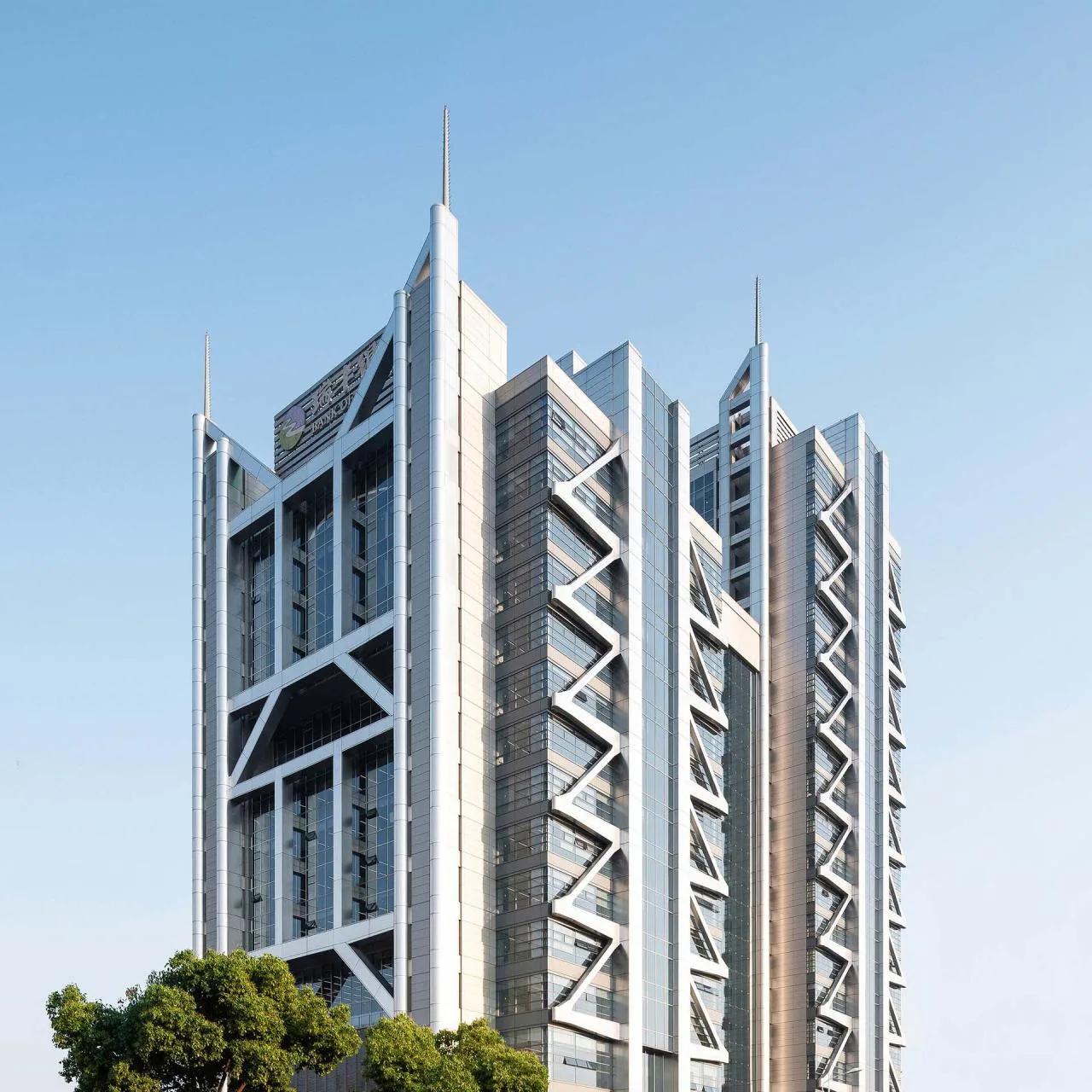 BIM Architecture | Shuangqing Building: Ruifeng Digital Financial Center/UUA Architectural Firm
