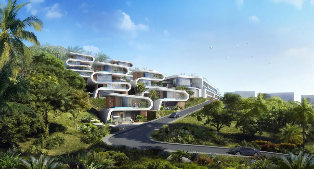 BIM Architecture | Mountain and Sea Phuket Coastal Hotel Project/Jianhe Architecture