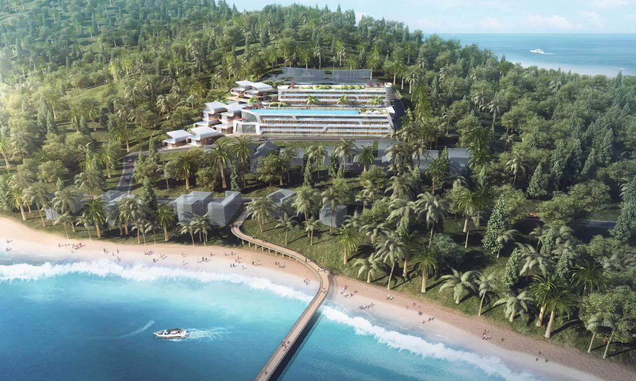BIM Architecture | Mountain and Sea Phuket Coastal Hotel Project/Jianhe Architecture