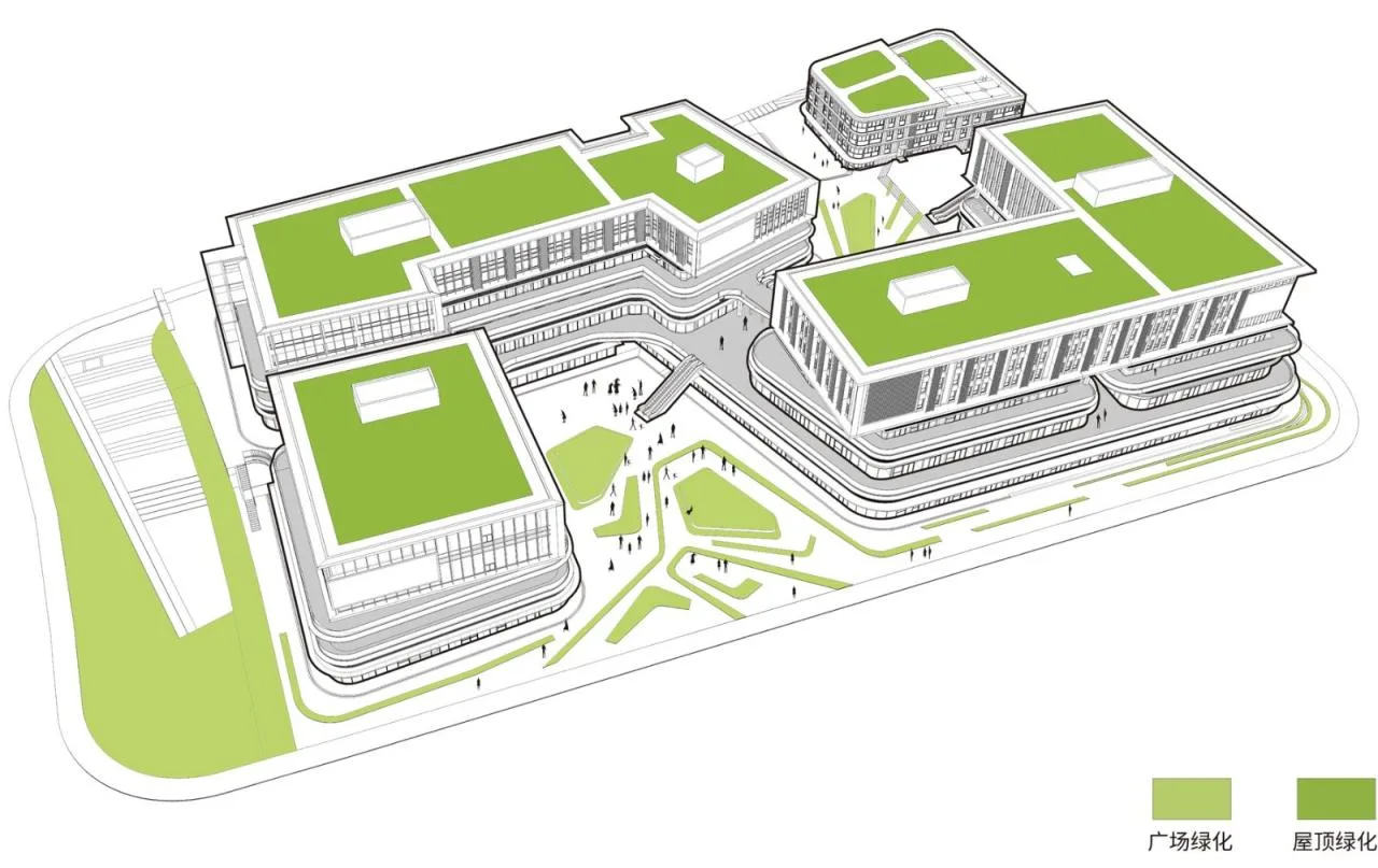 BIM Architecture | Nanjing Longhu Purple Gold Mall - Play with the "+- × ÷" Method, Cleverly Solve the Dream Community Life Equation/San Yi Architecture