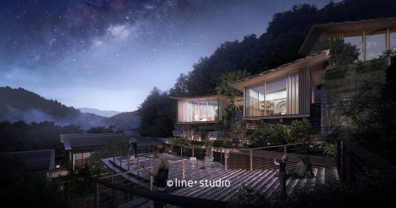 BIM Architecture | Haihua Pujiang Yuexili Resort Hotel/Meng Fanhao Line+Architectural Firm