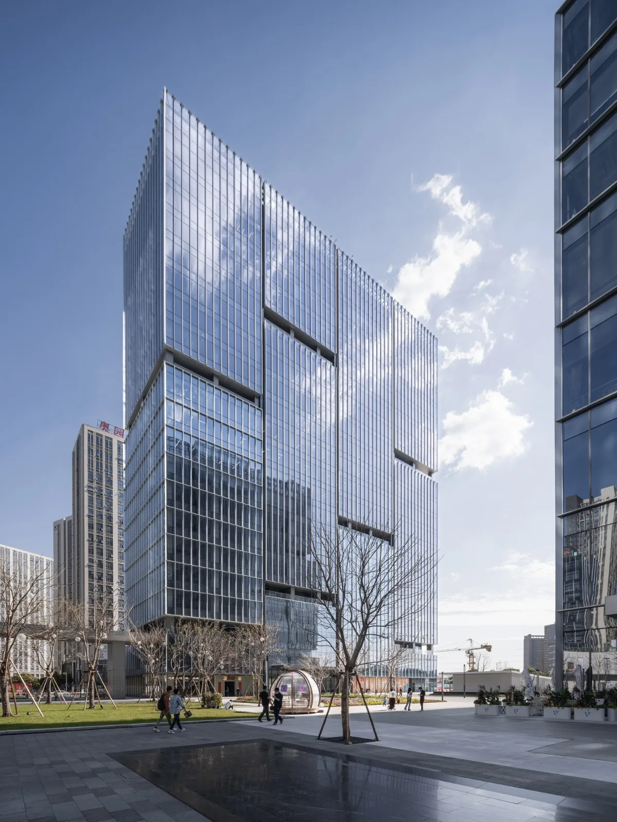 BIM Architecture | One click Renewal of Urban Plugin - Guangzhou Times · Fanghuali Phase II Renewal/EID Arch Jiang Ping Studio