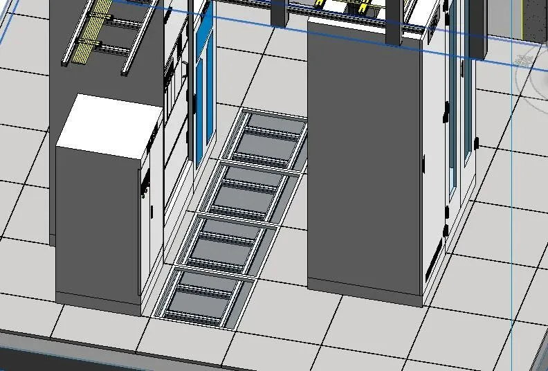BIM skills | Revit tutorial: How to draw static floor glass panels in a computer room using Revit?