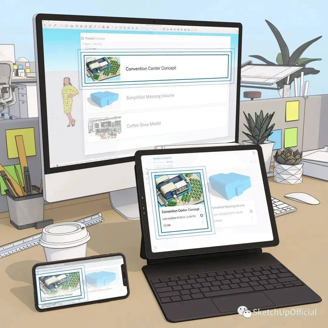 BIM Q&A | Can SketchUp for iPad render? SketchUp for iPad User Experience Introduction