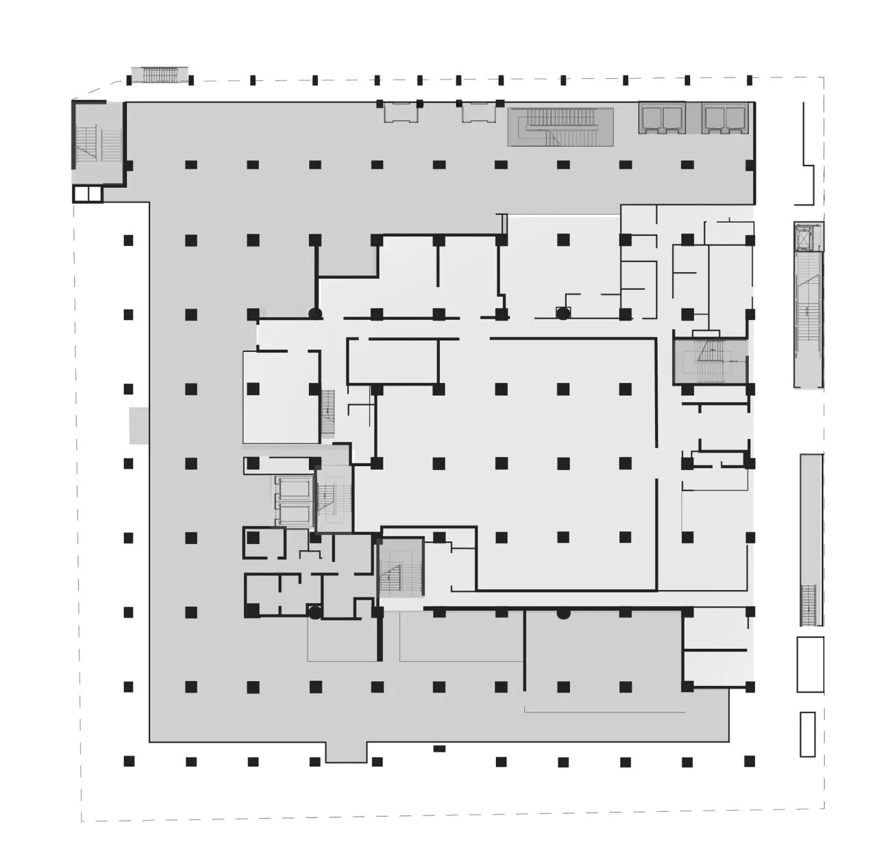 BIM Architecture | Box Out of Concrete Frame, Istanbul Museum of Painting and Sculpture/EAA - Emre Arolat Architecture