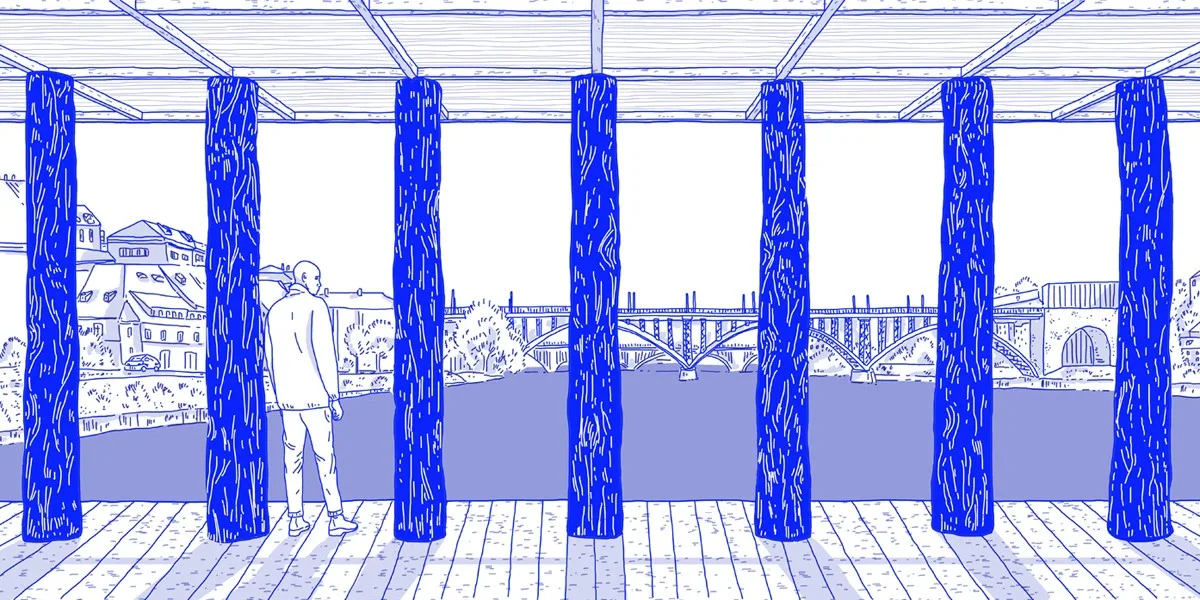 BIM Architecture | Winners of the Floating Pavilion Competition on the Delaware River announced