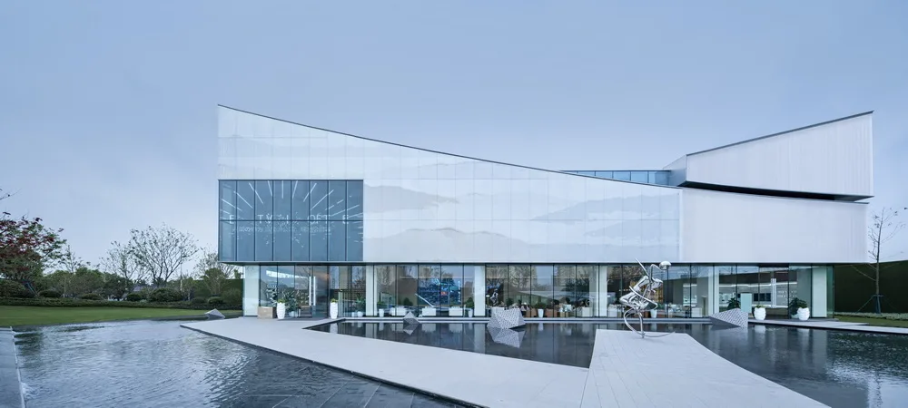 BIM architecture | center beam Zhengrong Qinghe Daguan/Shanghai Huace Architectural Design Firm Co., Ltd. Building No.2