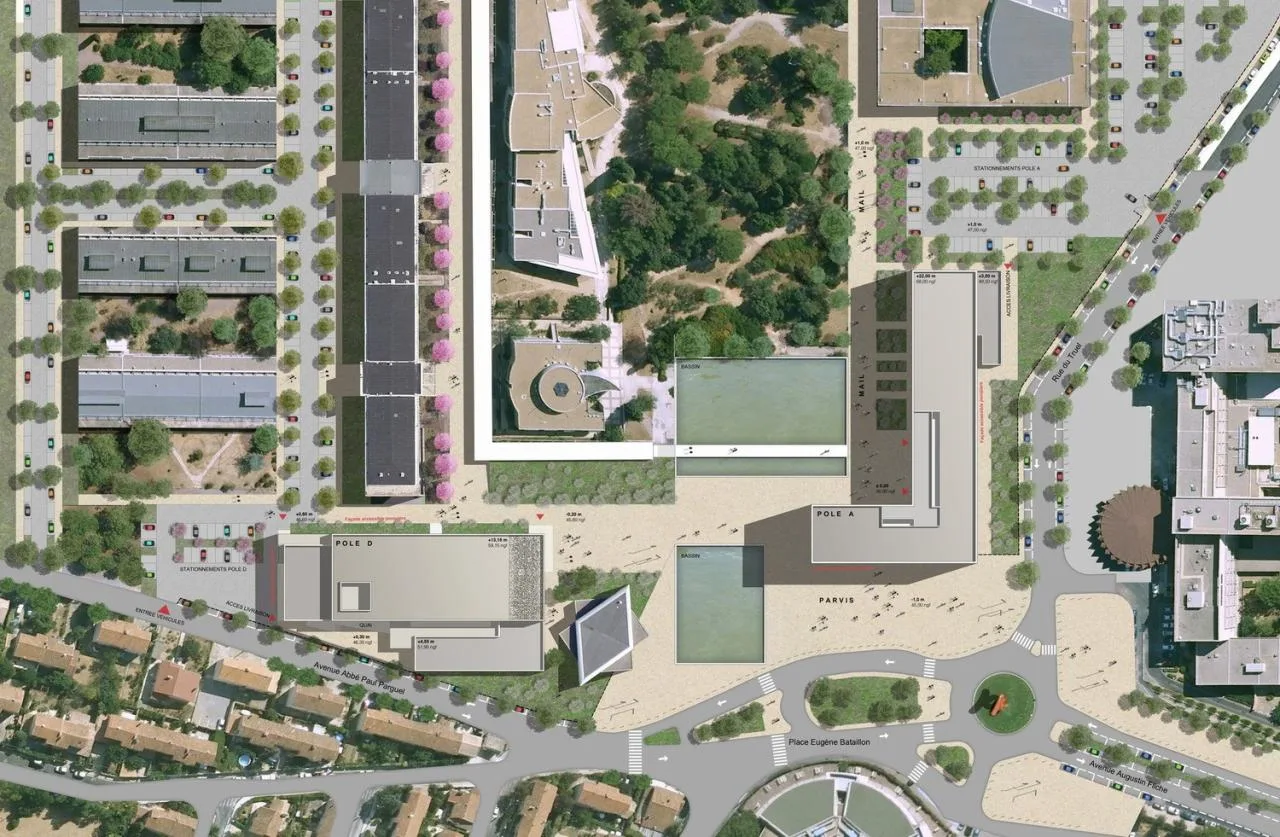 BIM Architecture | Montpellier University School of Science/BPA Architecture