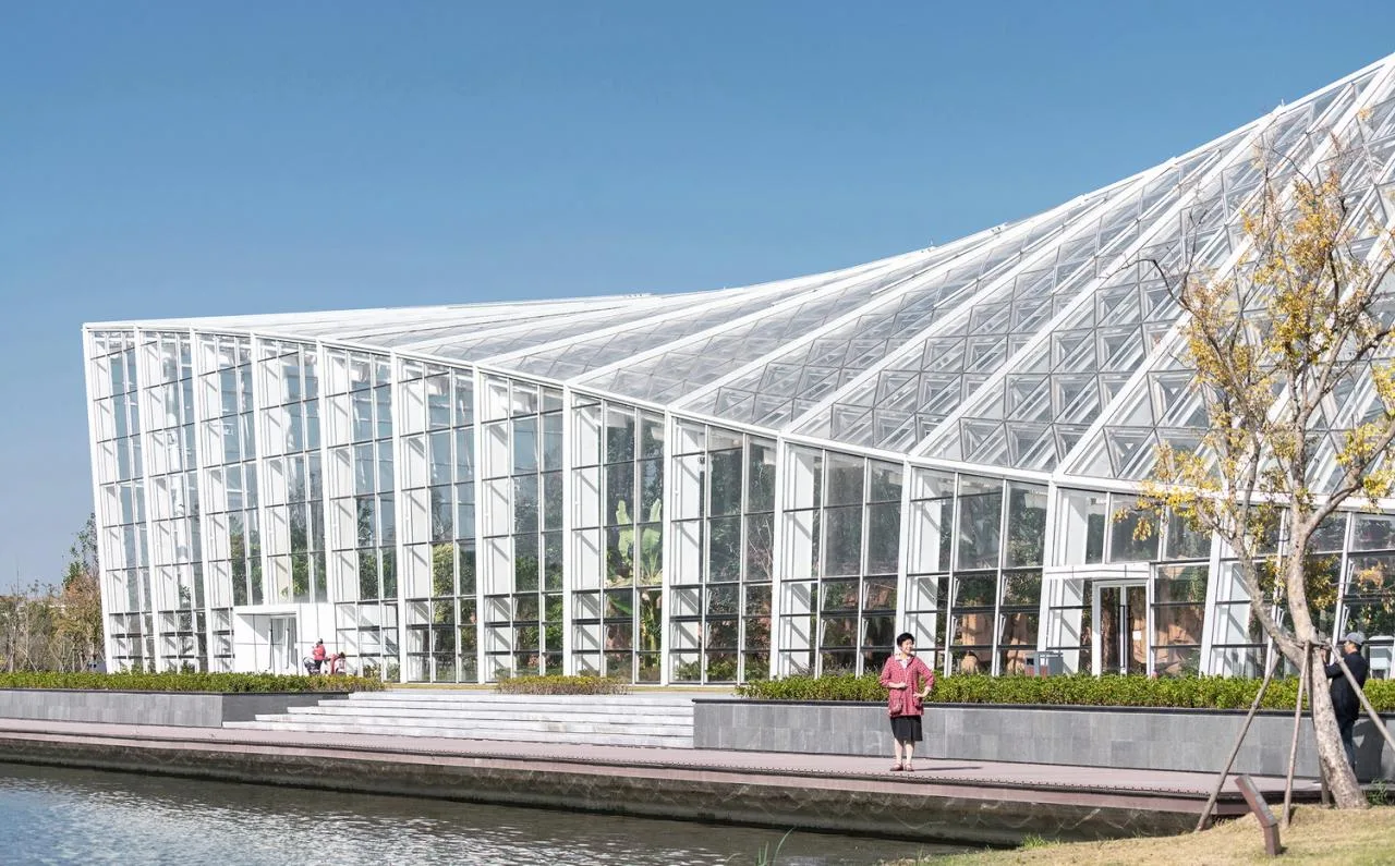 BIM Architecture | Elegant Variations · Nantong Botanical Garden Greenhouse/Jianhe Studio