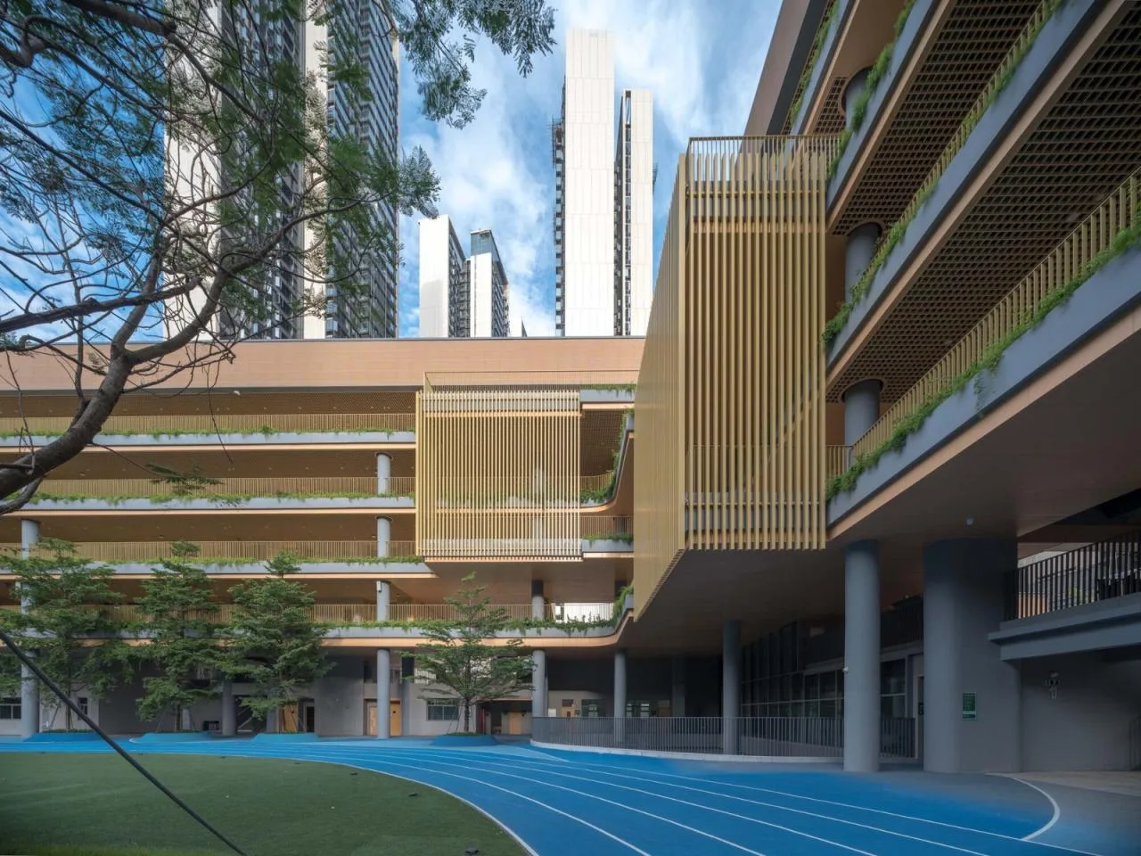 BIM Architecture | Shenzhen Foreign Language School Bao'an School/Huayang International Design Group