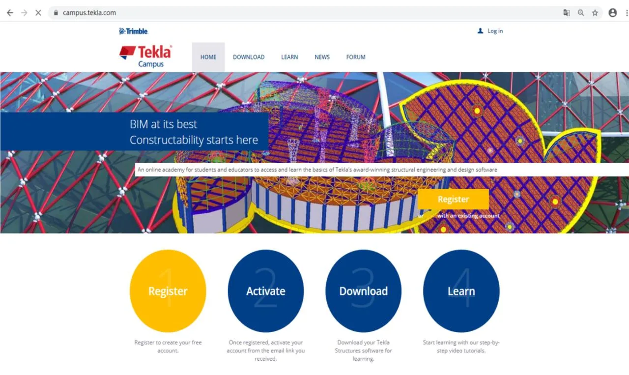 BIM Q&A | How to register Tekla trial version? Complete Tekla 2022 trial registration in 7 steps
