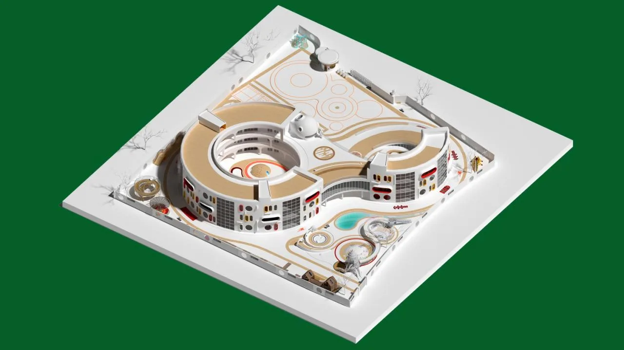 BIM Architecture | China's Most Beautiful Kindergarten in County: Pingli County Third Kindergarten/Dika Architectural Design Center