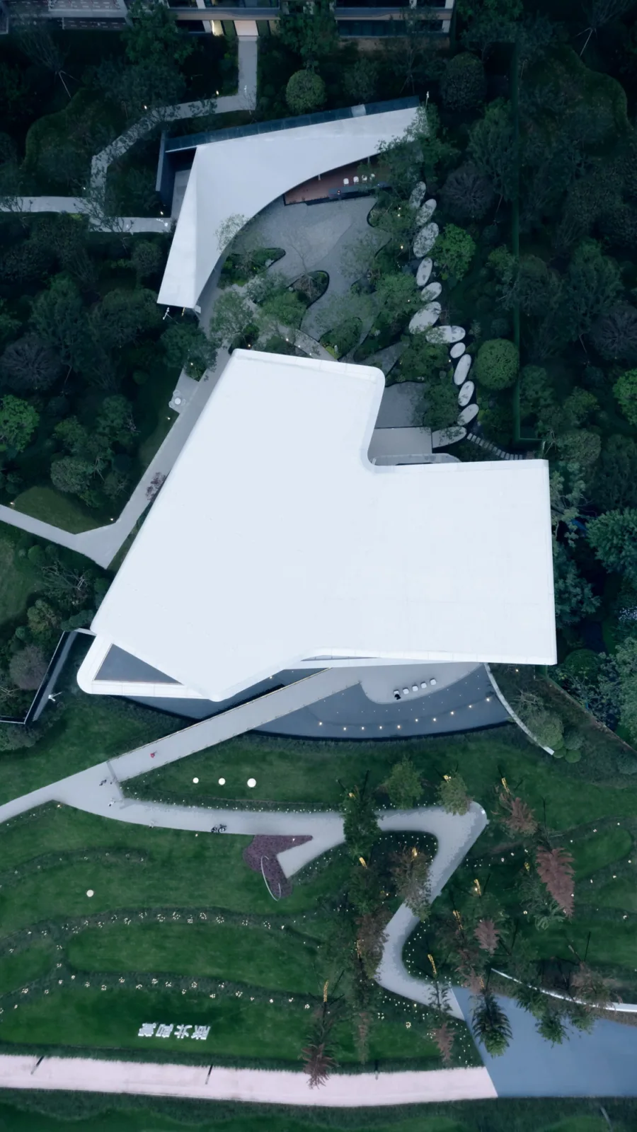 BIM Architecture | Floating Art Residence Boat Mooring in Yanzhu: Chengdu's First Open Golden Land • Luming North Lake/Chengzhi Design
