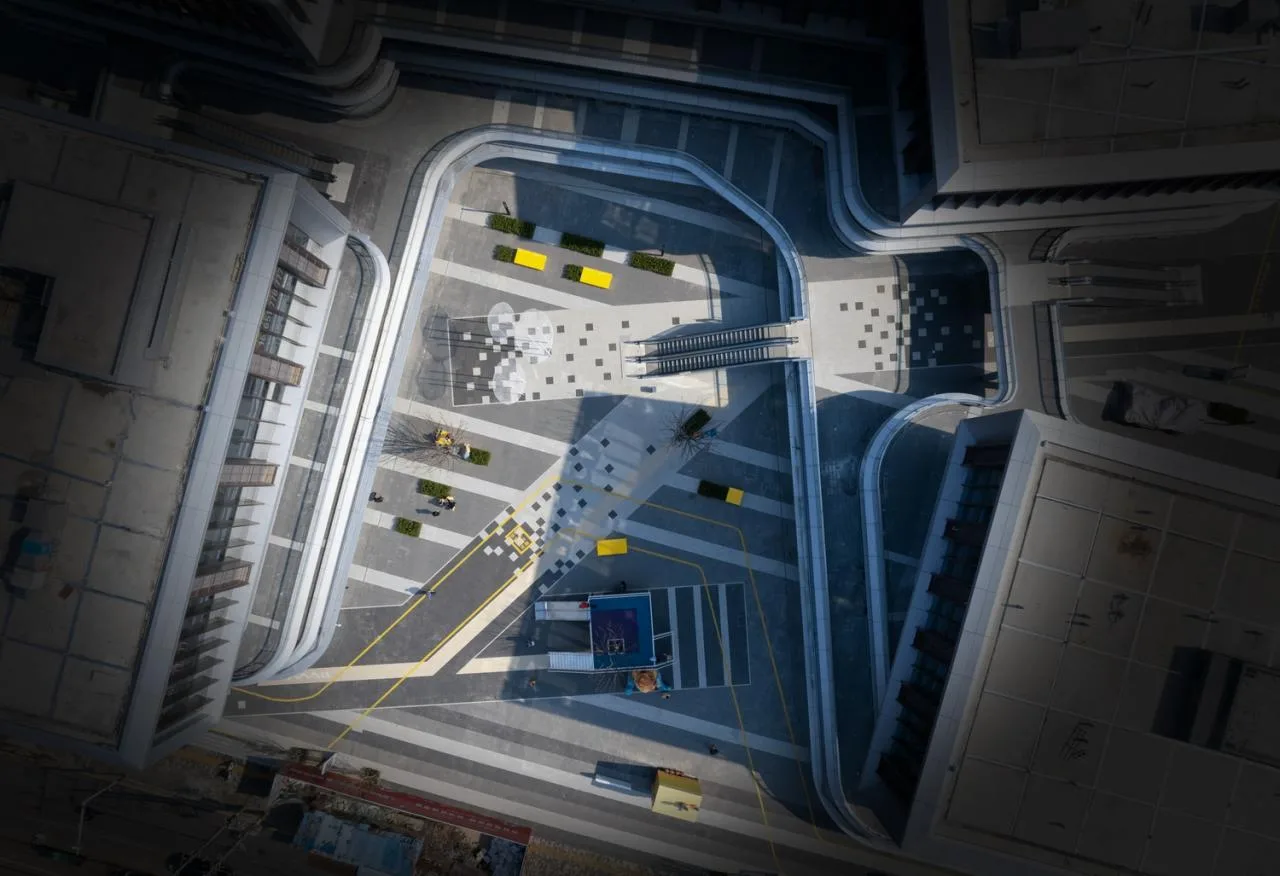 BIM Architecture | Nanjing Longhu Purple Gold Mall - Play with the "+- × ÷" Method, Cleverly Solve the Dream Community Life Equation/San Yi Architecture