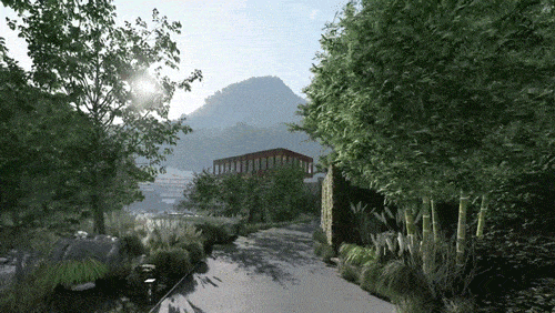 BIM Architecture | Haihua Pujiang Yuexili Resort Hotel/Meng Fanhao Line+Architectural Firm