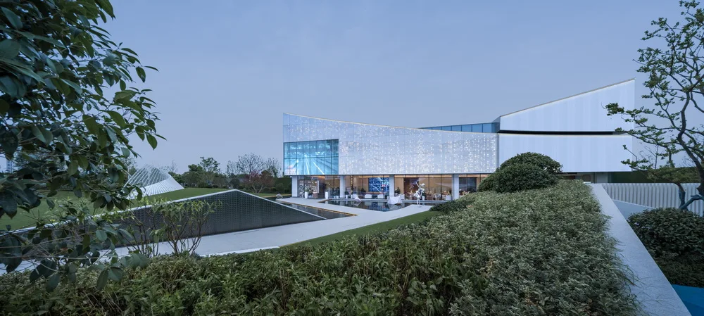BIM architecture | center beam Zhengrong Qinghe Daguan/Shanghai Huace Architectural Design Firm Co., Ltd. Building No.2