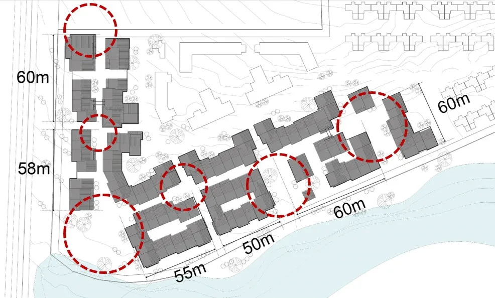 BIM Architecture | New Tang Style Interpretation from a Modern Perspective: Changchun Shimao Lianhua Mountain Cultural and Tourism Town/UA You'an Design