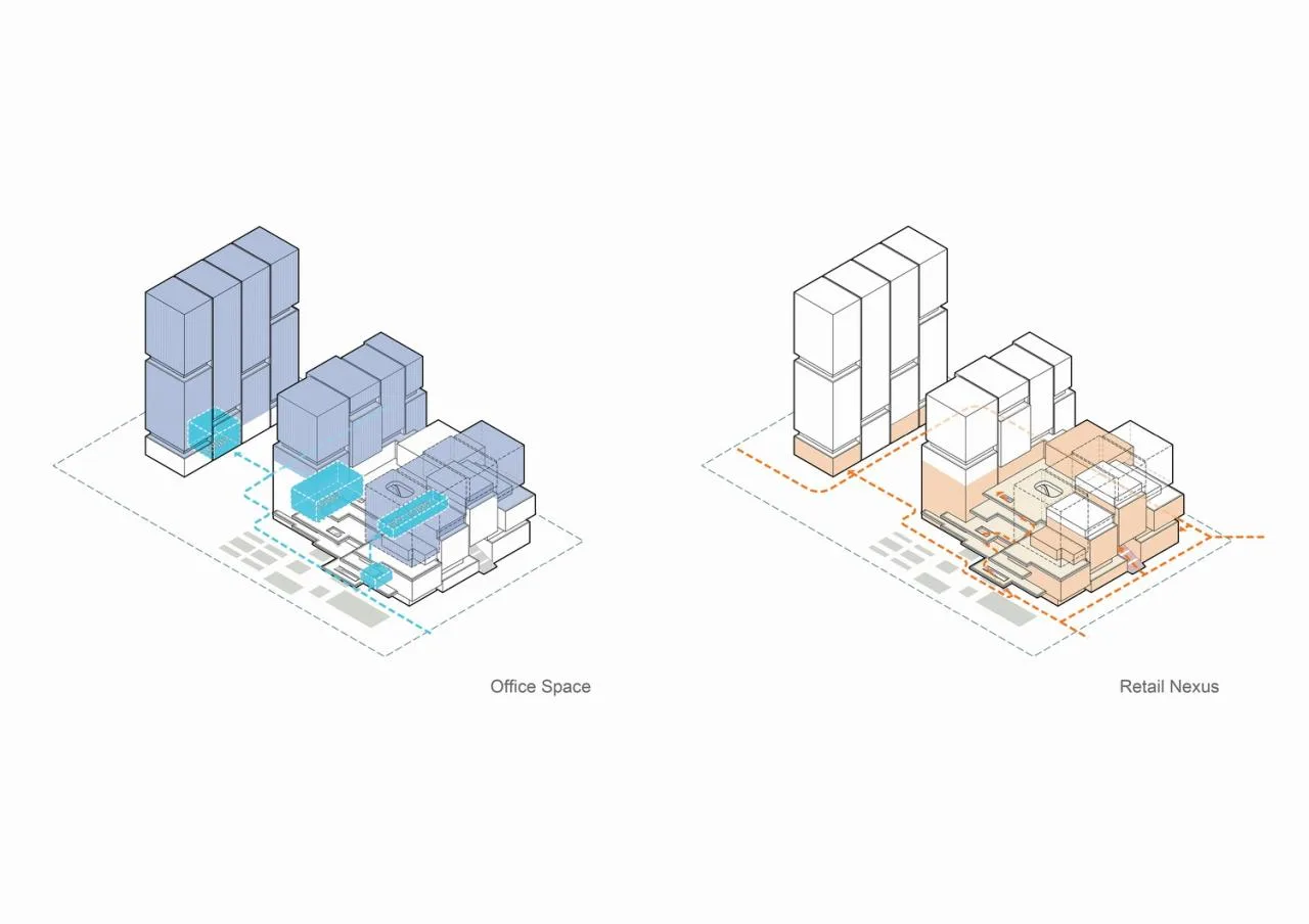 BIM Architecture | One click Renewal of Urban Plugin - Guangzhou Times · Fanghuali Phase II Renewal/EID Arch Jiang Ping Studio