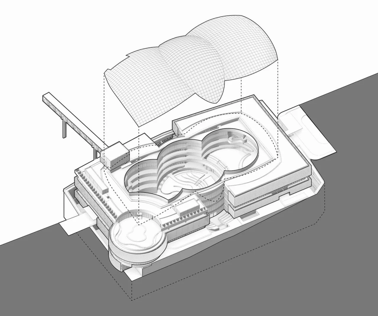 BIM Architecture | Albert Einstein Center for Medical Education and Research/Safdi Architecture Firm
