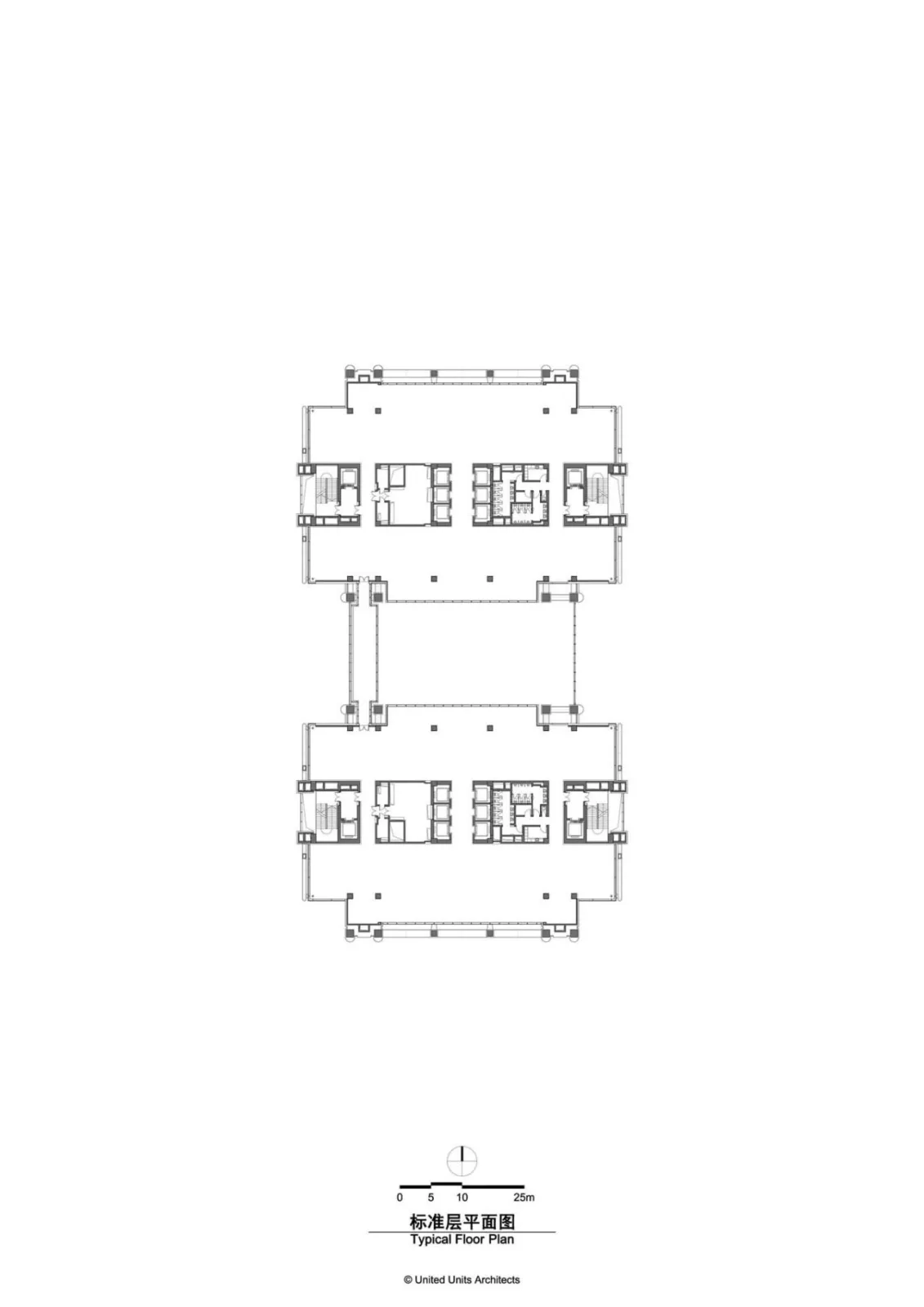 BIM Architecture | Shuangqing Building: Ruifeng Digital Financial Center/UUA Architectural Firm