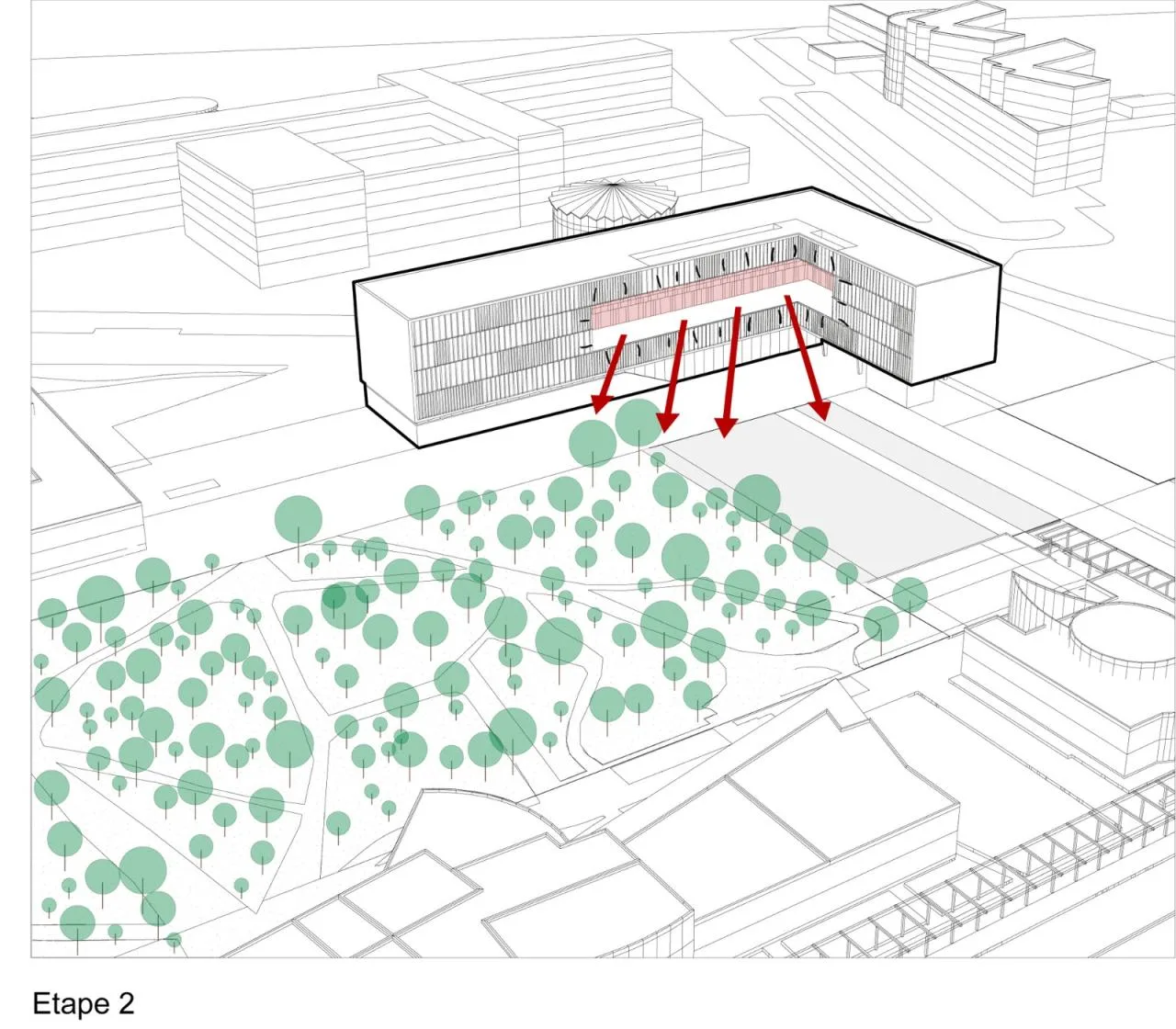 BIM Architecture | Montpellier University School of Science/BPA Architecture