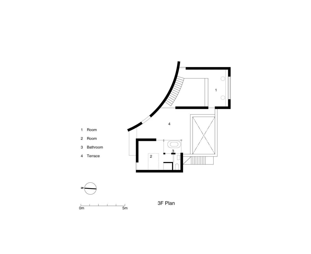 BIM Architecture | Residential Buildings at the End of Alleys/T2P Architects Office
