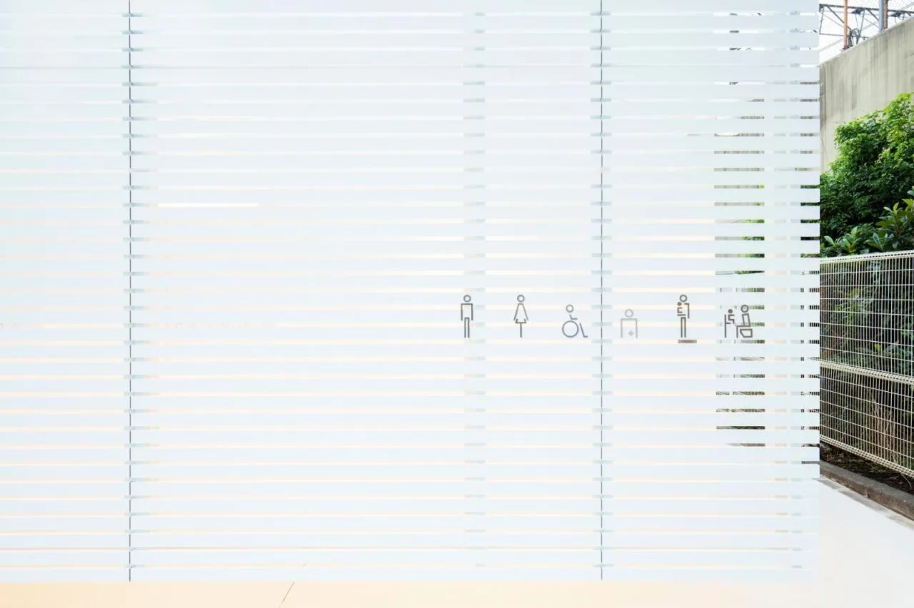 BIM Architecture | Translucent Blocks, Tokyo 'Pure White' Public Restrooms/SAMURAI