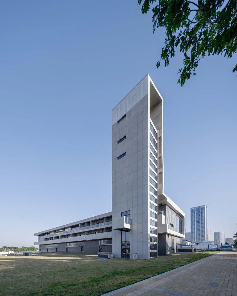 BIM Architecture | Shenzhen Qianhai Fire Station/Shenzhen University Architectural Design and Research Institute Co., Ltd. 'Zhong Zhong+Zhong Bo' Studio