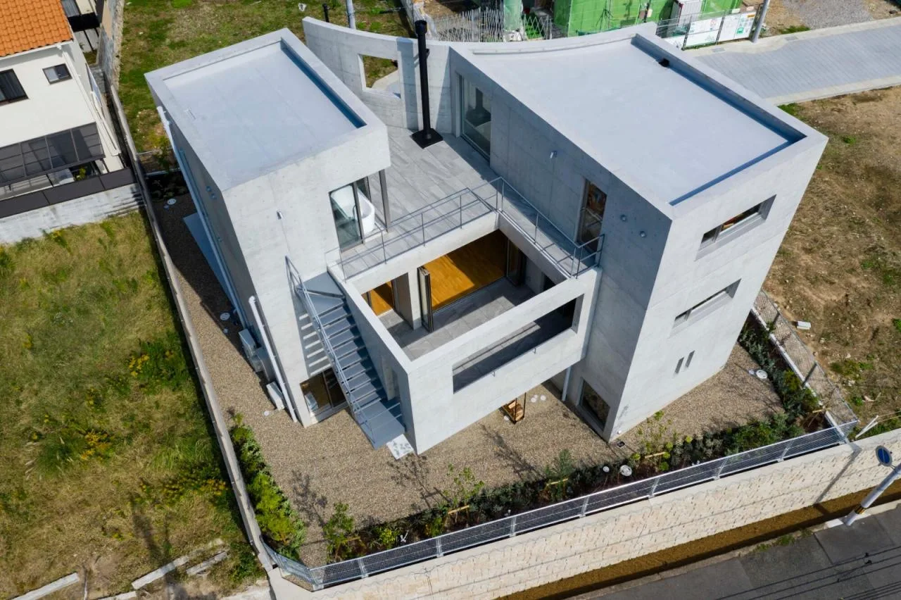 BIM Architecture | Residential Buildings at the End of Alleys/T2P Architects Office
