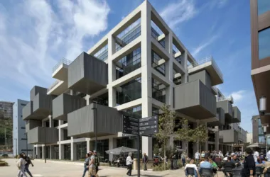 BIM Architecture: Istanbul Museum of Painting and Sculpture with Concrete Frame by Emre Arolat Architecture-BIM WORLD
