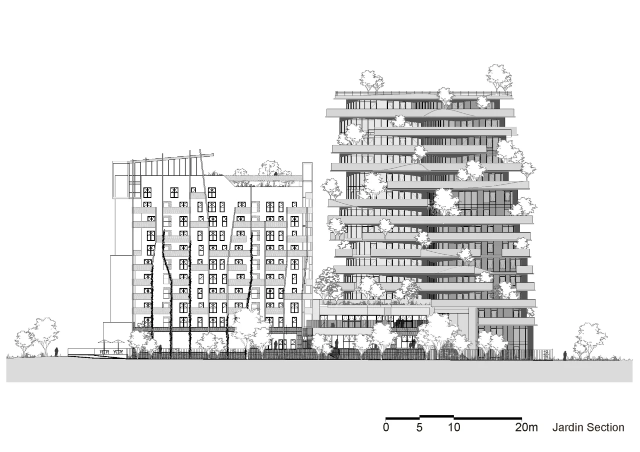 BIM Architecture | First European project 'UNIC' completed in Paris/MAD