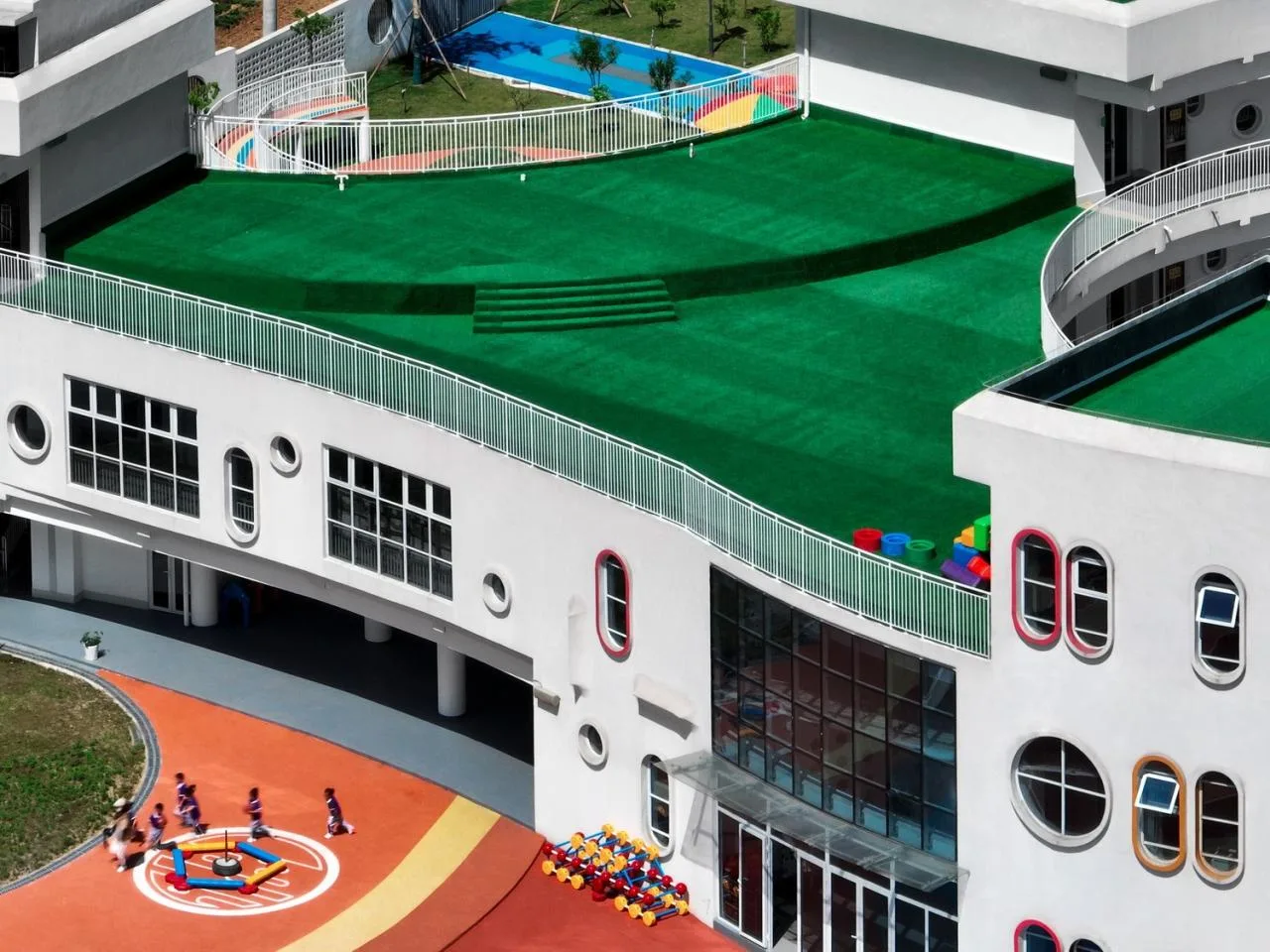 BIM Architecture | China's Most Beautiful Kindergarten in County: Pingli County Third Kindergarten/Dika Architectural Design Center