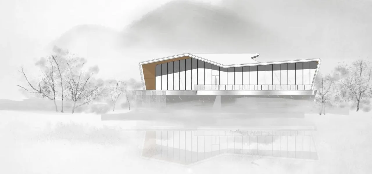 BIM Architecture | Floating Art Residence Boat Mooring in Yanzhu: Chengdu's First Open Golden Land • Luming North Lake/Chengzhi Design