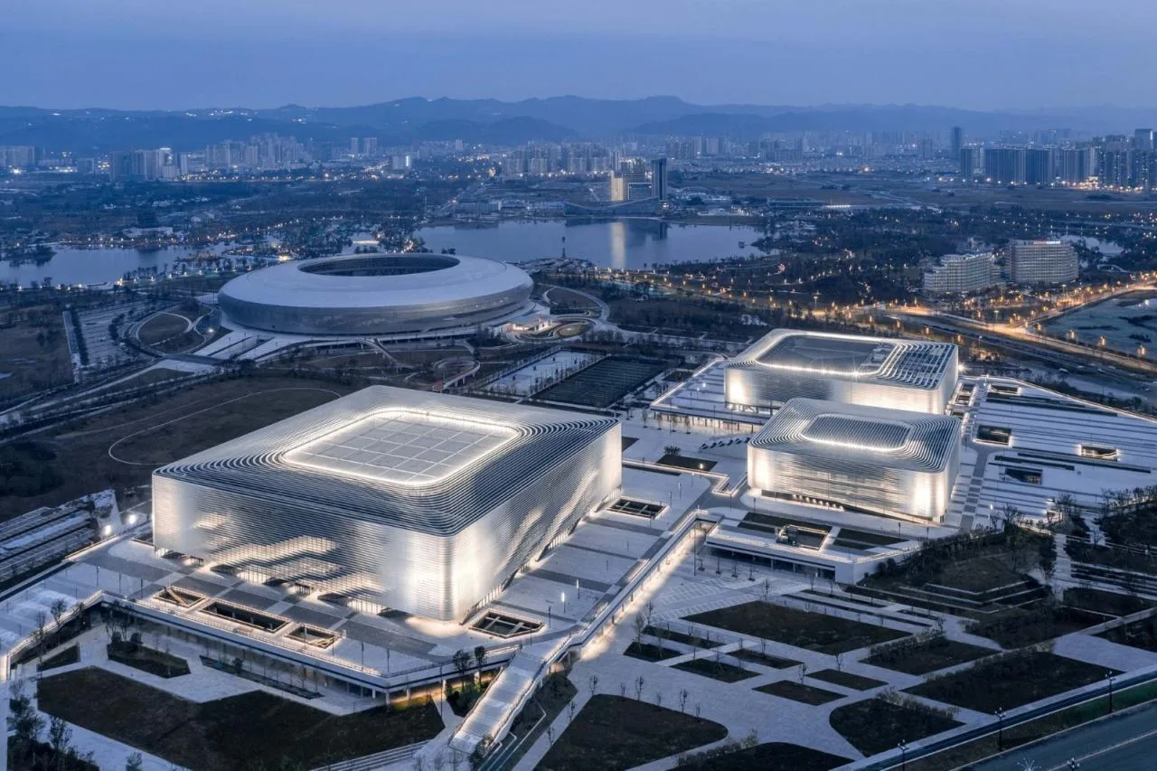 BIM Architecture | Dong'an Lake Sports Park/GMP Architects