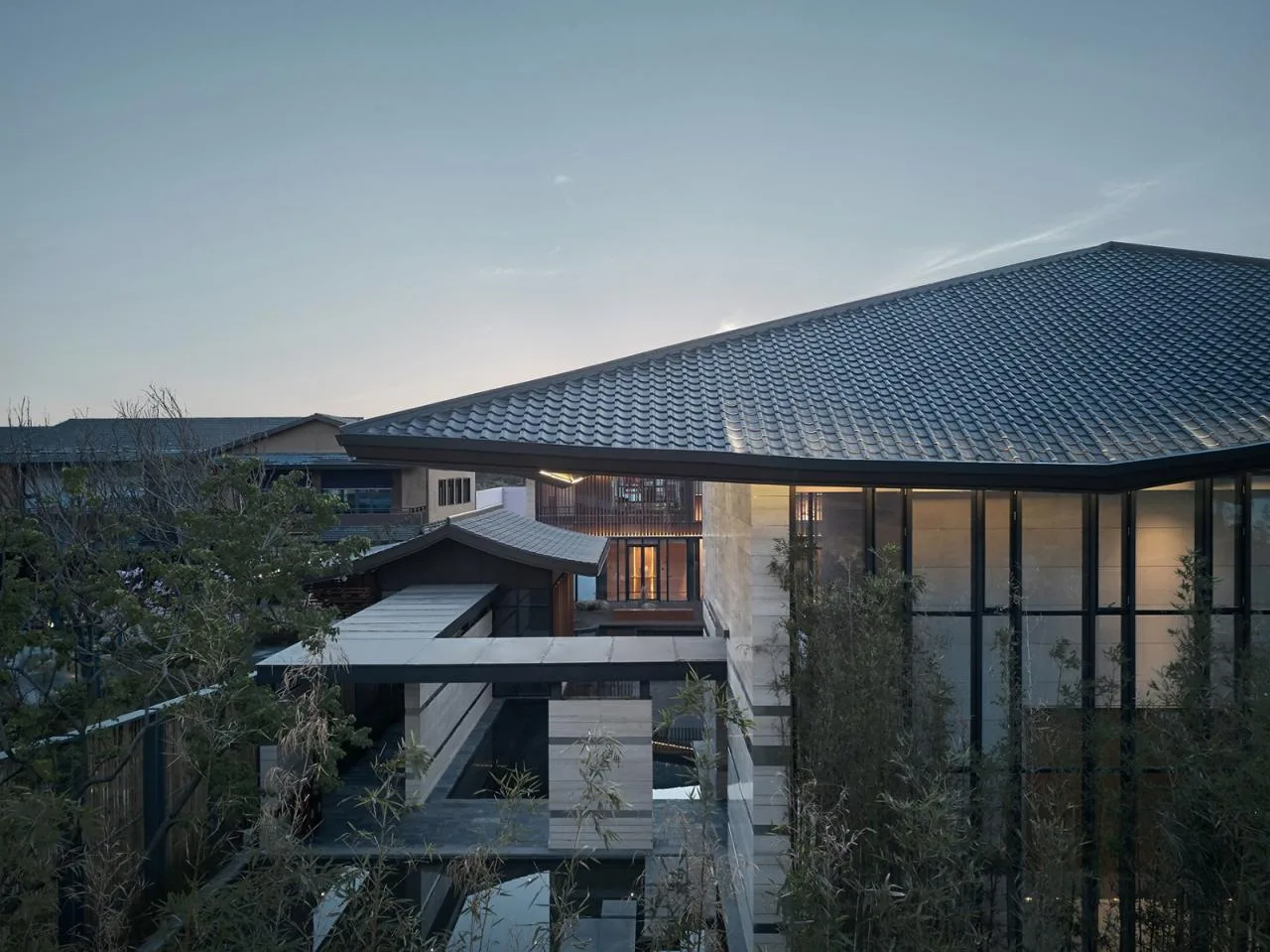 BIM Architecture | Light Zen Design for Daily Life: Jing'an Greenland Mingjingwan Cultural and Tourism Town/UA You'an Design