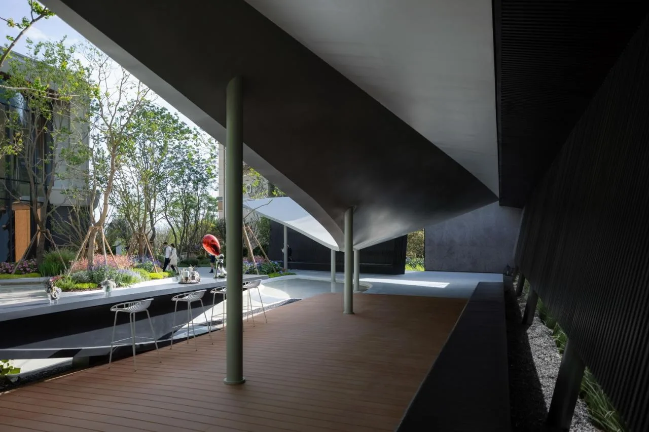 BIM Architecture | Floating Art Residence Boat Mooring in Yanzhu: Chengdu's First Open Golden Land • Luming North Lake/Chengzhi Design