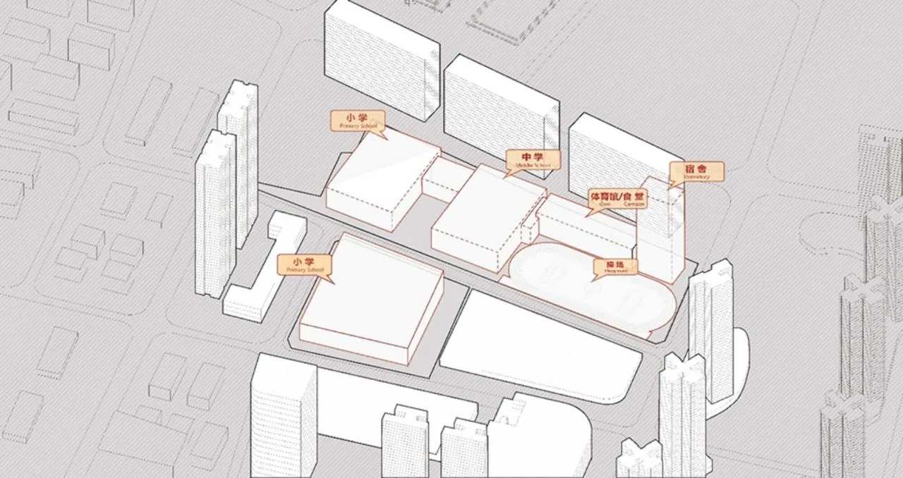 BIM Architecture | Shenzhen Foreign Language School Bao'an School/Huayang International Design Group