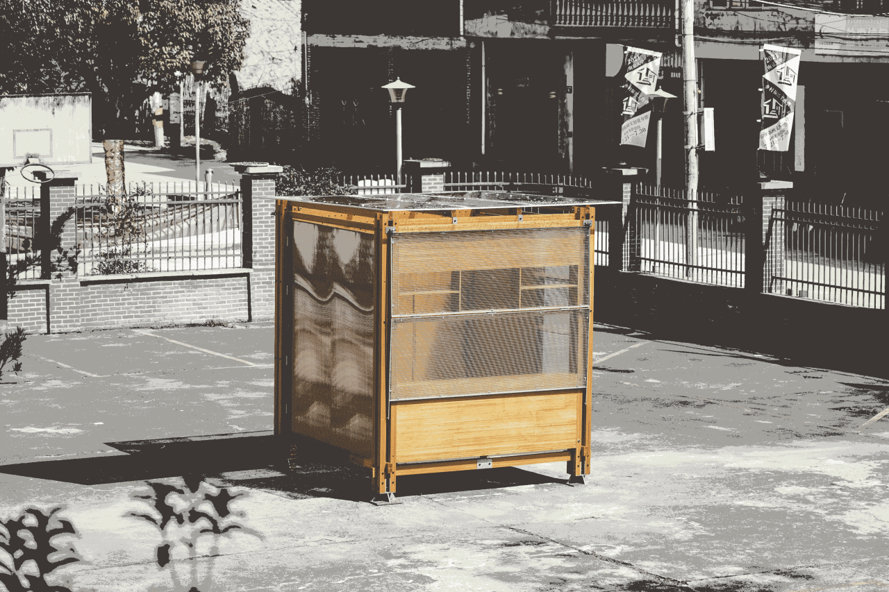 BIM Architecture | Rural Revitalization Mobile Work Cabin - New Bamboo Structure Space Installation/School of Architecture and Urban Planning, Nanjing University