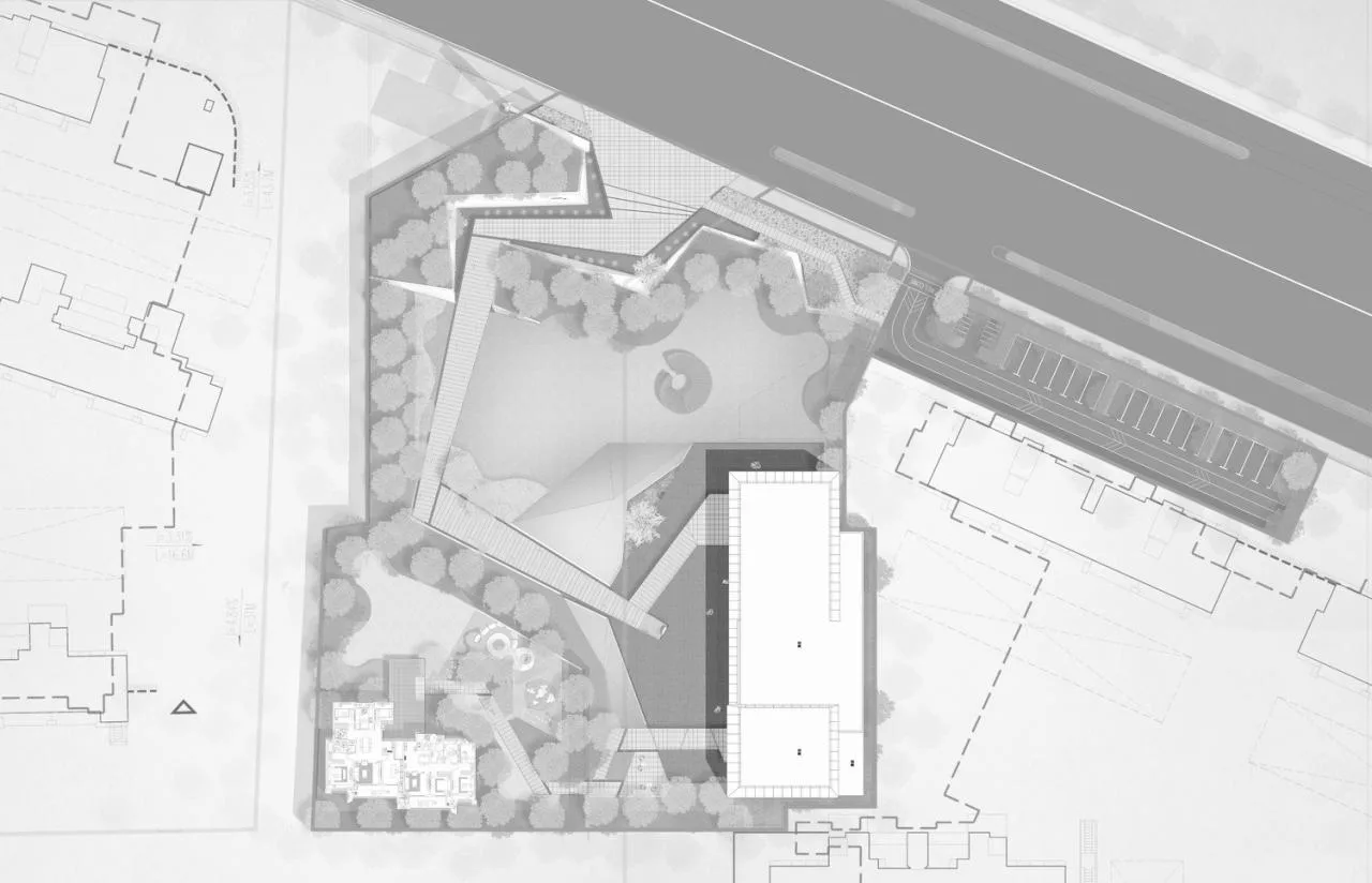 BIM architecture | center beam Zhengrong Qinghe Daguan/Shanghai Huace Architectural Design Firm Co., Ltd. Building No.2