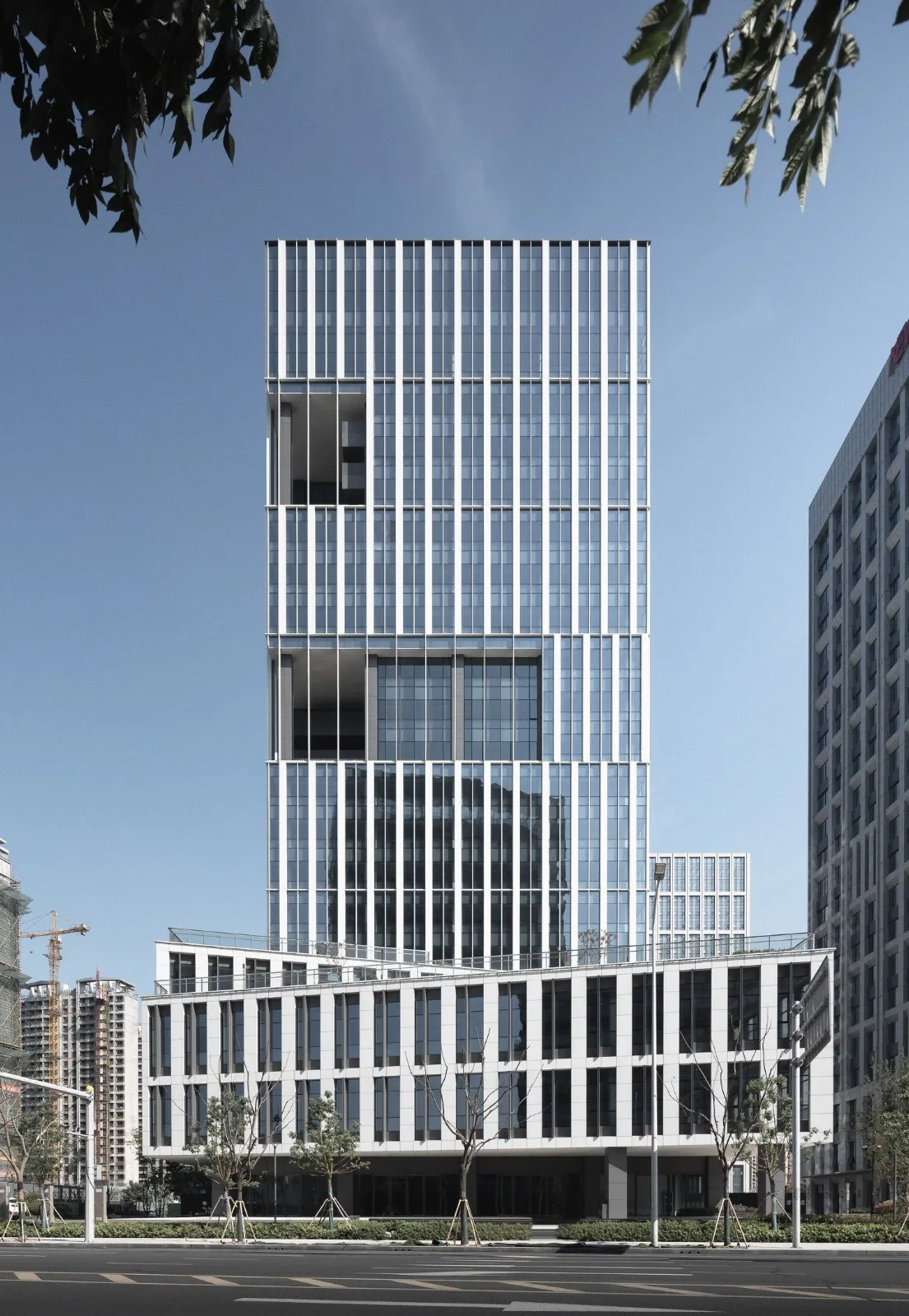 BIM Architecture | Decoding Garden style Headquarters Office: Greentown Building/Jianhe Architecture