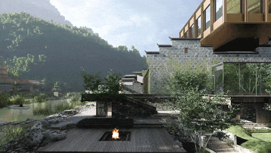 BIM Architecture | Haihua Pujiang Yuexili Resort Hotel/Meng Fanhao Line+Architectural Firm