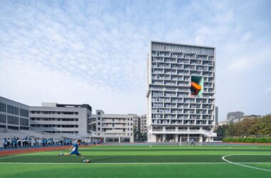BIM Architecture: Renovation and Expansion of Shenzhen Nanshan Qilin Middle School by Yuanben Studio-BIM WORLD