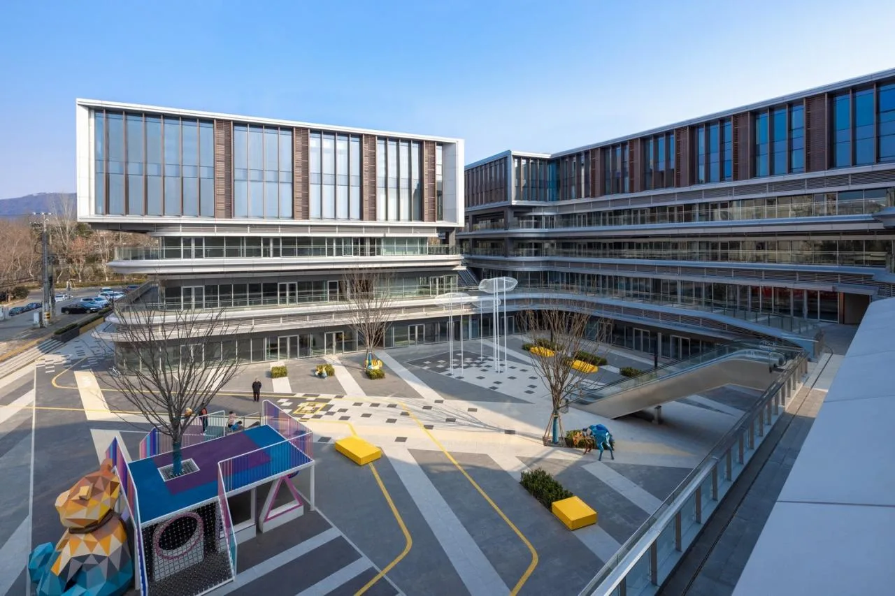 BIM Architecture | Nanjing Longhu Purple Gold Mall - Play with the "+- × ÷" Method, Cleverly Solve the Dream Community Life Equation/San Yi Architecture
