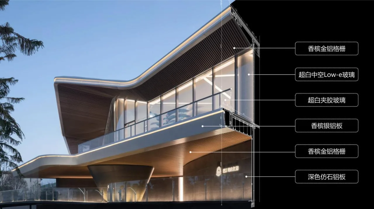 BIM Architecture | Floating Art Residence Boat Mooring in Yanzhu: Chengdu's First Open Golden Land • Luming North Lake/Chengzhi Design