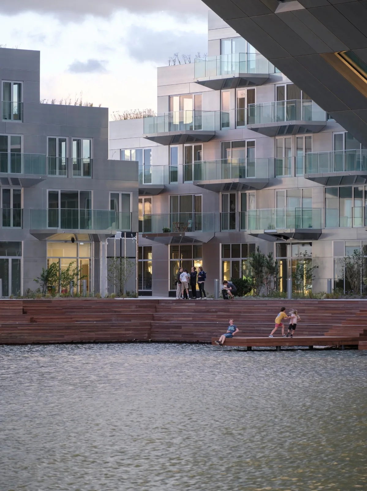 BIM Architecture | Water Courtyard Residence Sluishuis/BIG+Barcode Architects
