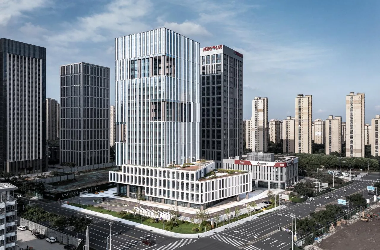 BIM Architecture | Decoding Garden style Headquarters Office: Greentown Building/Jianhe Architecture